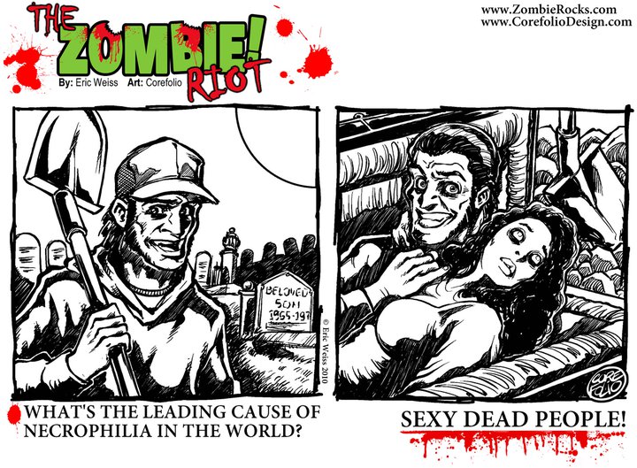 Zombie! Comic Strip Zombie! Comic Strip